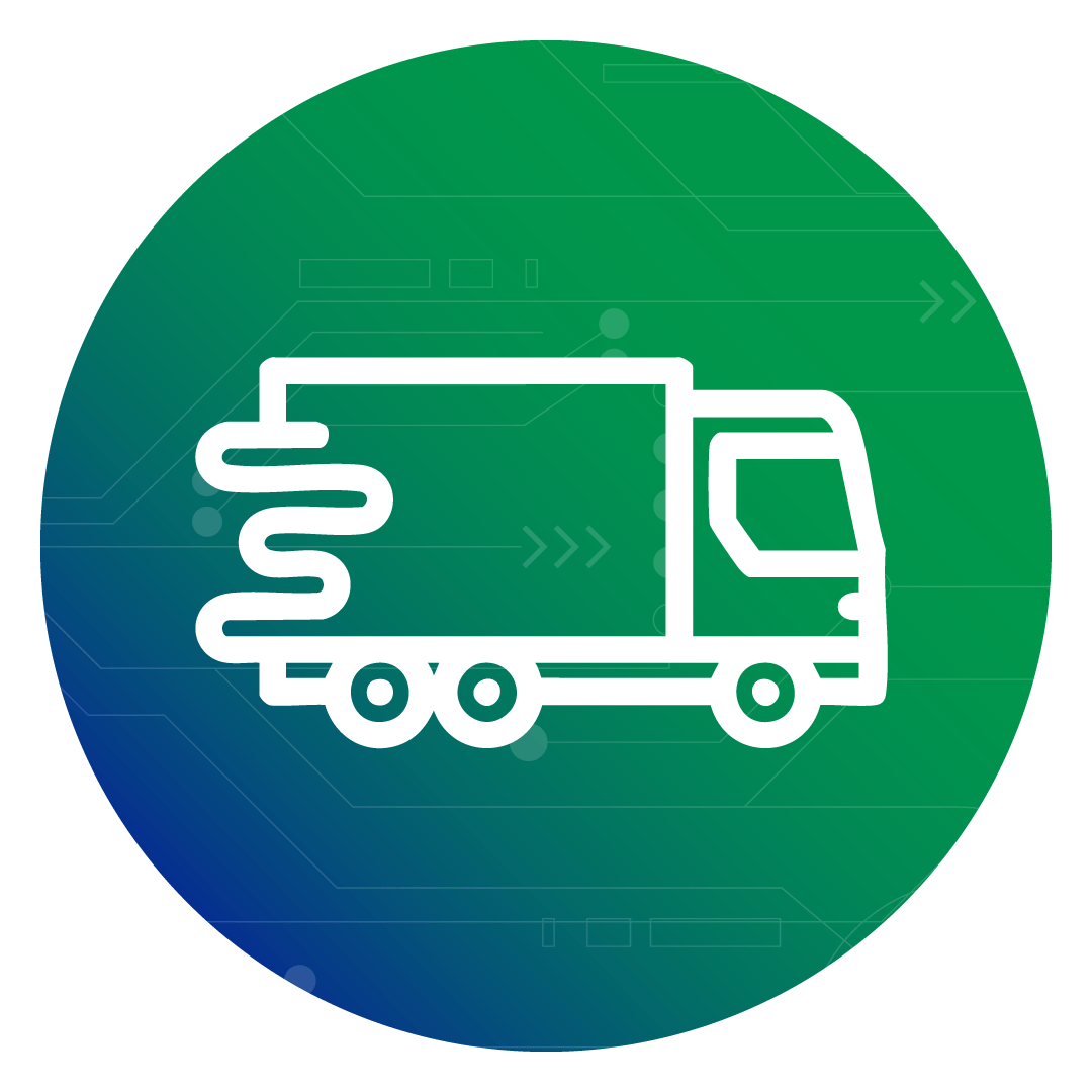 Transporte con control total